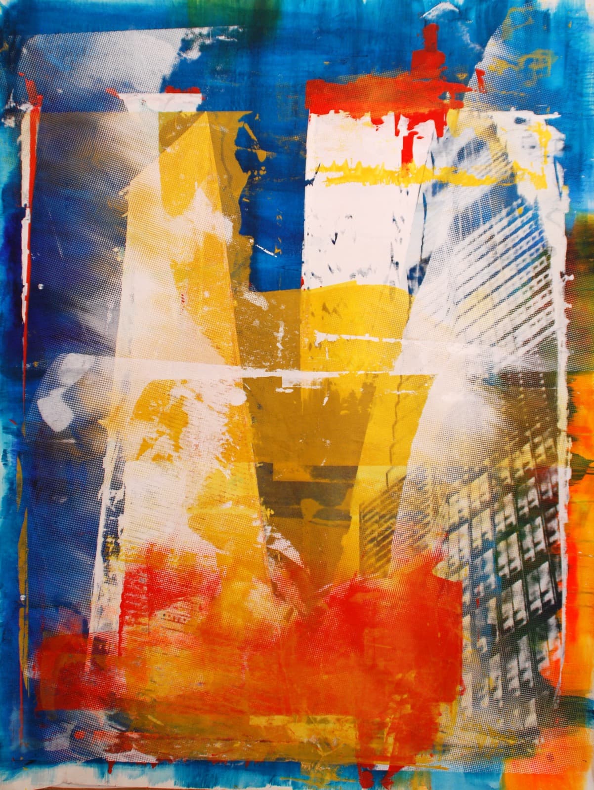 G20H20, silkscreen on canvas, 140 × 190 cm, unique